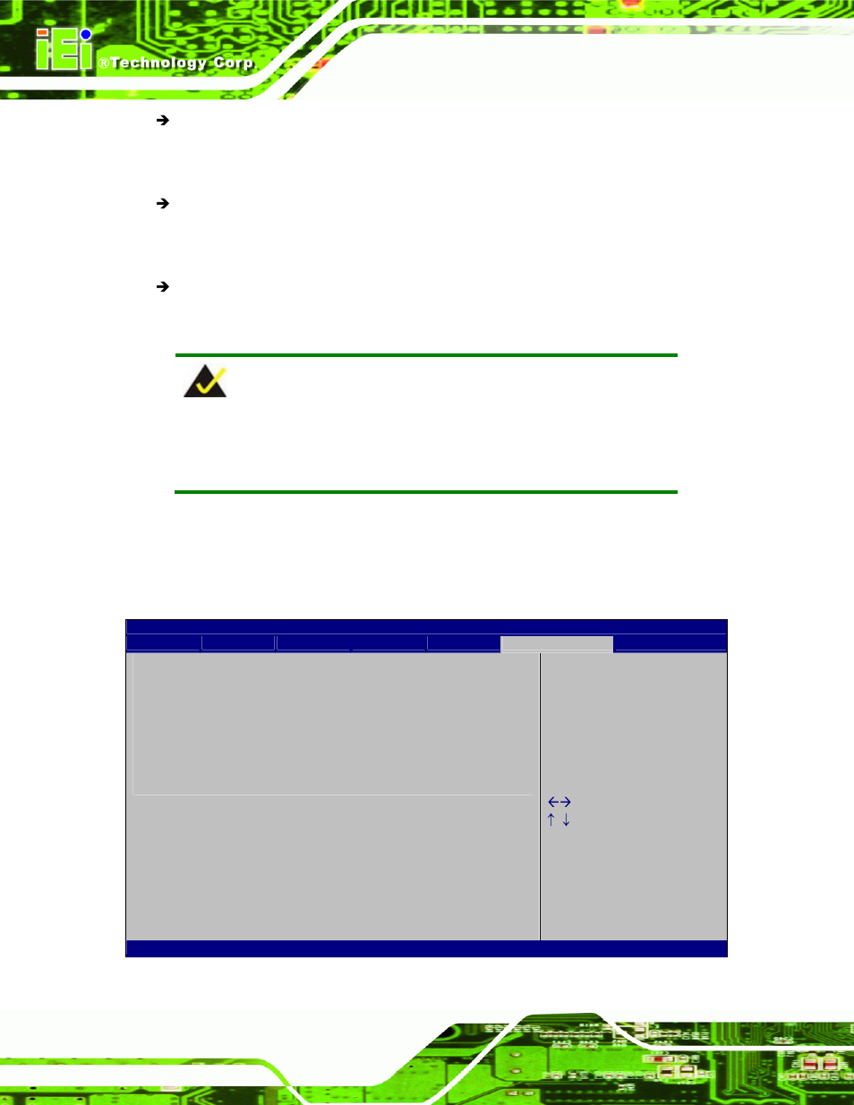 7 exit, Bios menu 18: exit | IEI Integration ICE-PV-N4551_D5251 User Manual | Page 78 / 97