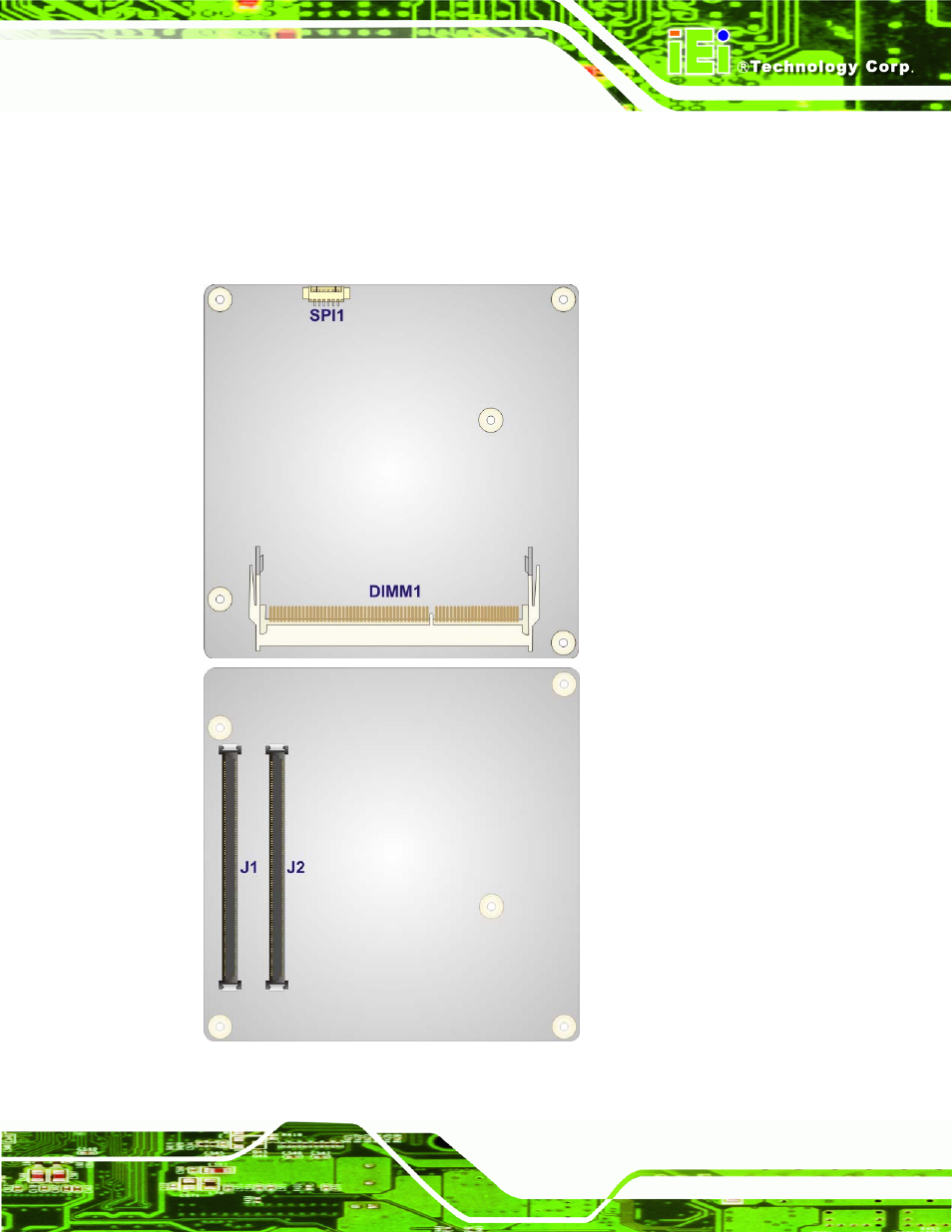 1 peripheral interface connectors, 1 ice-cv-d25502/n26002 layout, Eripheral | Nterface, Onnectors, Figure 3-1: connectors | IEI Integration ICE-CV-D25502_N26002 User Manual | Page 25 / 150