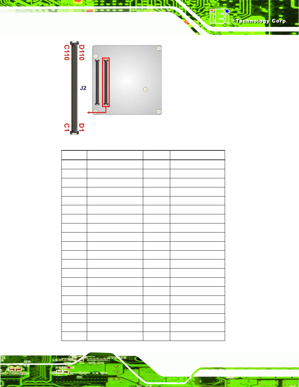 Figure 3-3: com express connector cd location | IEI Integration ICE-CV-D25502_N26002 User Manual | Page 31 / 150