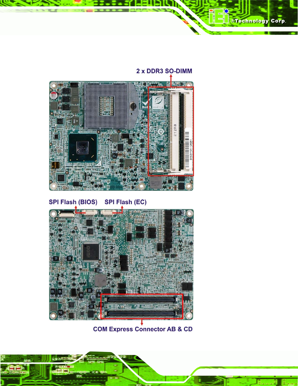 3 connectors, Onnectors, Figure 1-2: connectors | IEI Integration ICE-QM770 User Manual | Page 15 / 168