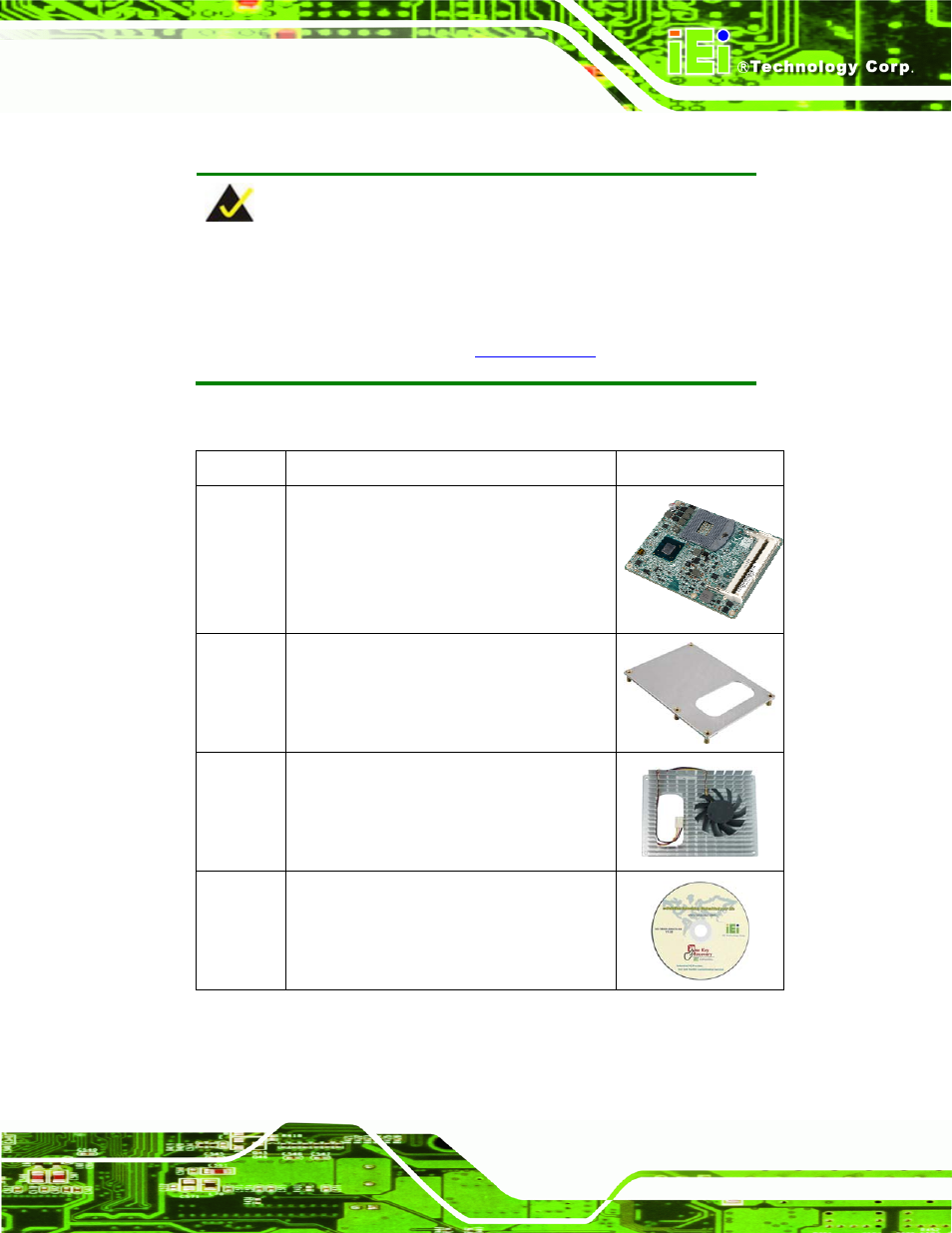 3 packing list, Acking | IEI Integration ICE-QM770 User Manual | Page 23 / 168