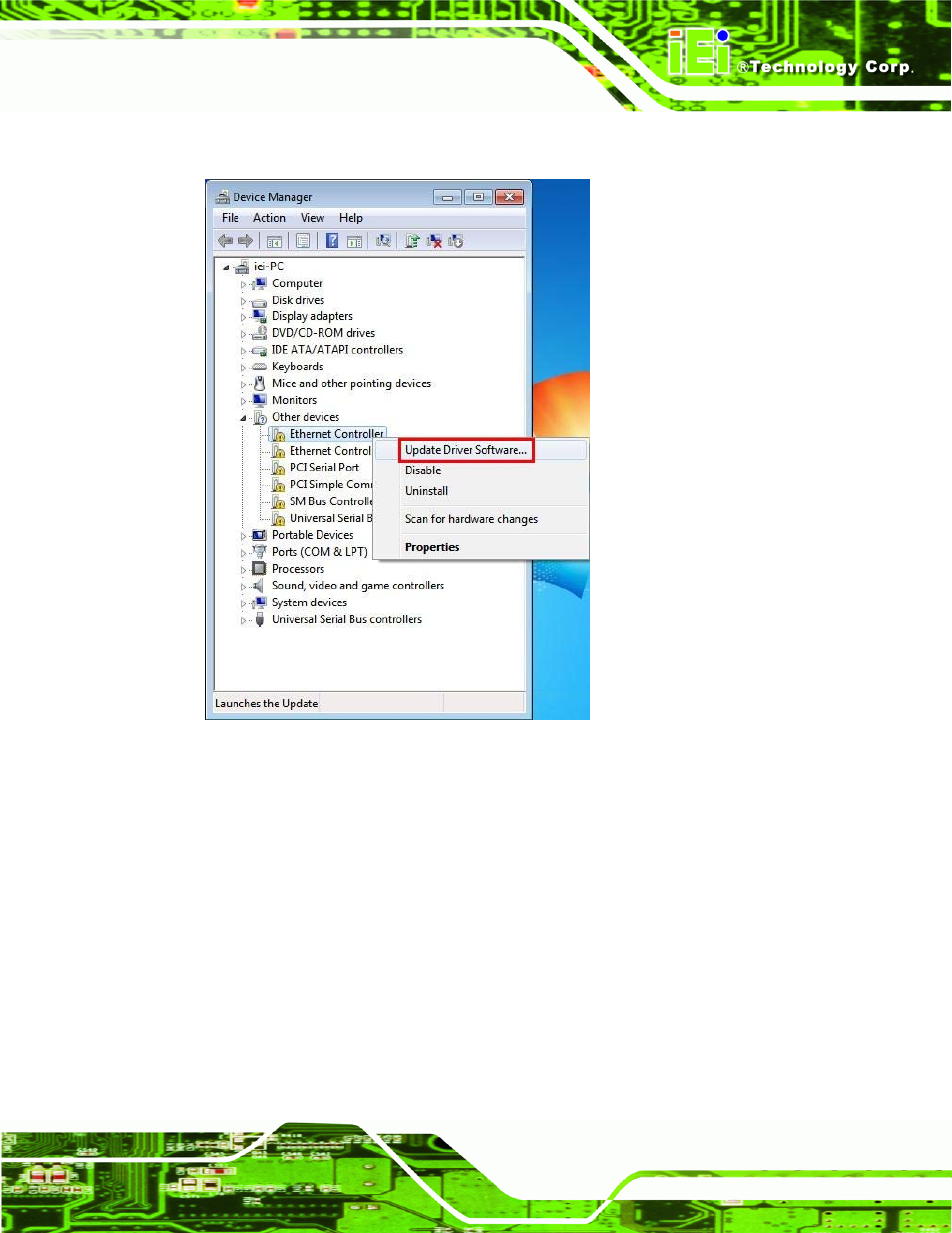 Figure 6-15: device manager list | IEI Integration ICE-QM770 User Manual | Page 99 / 168