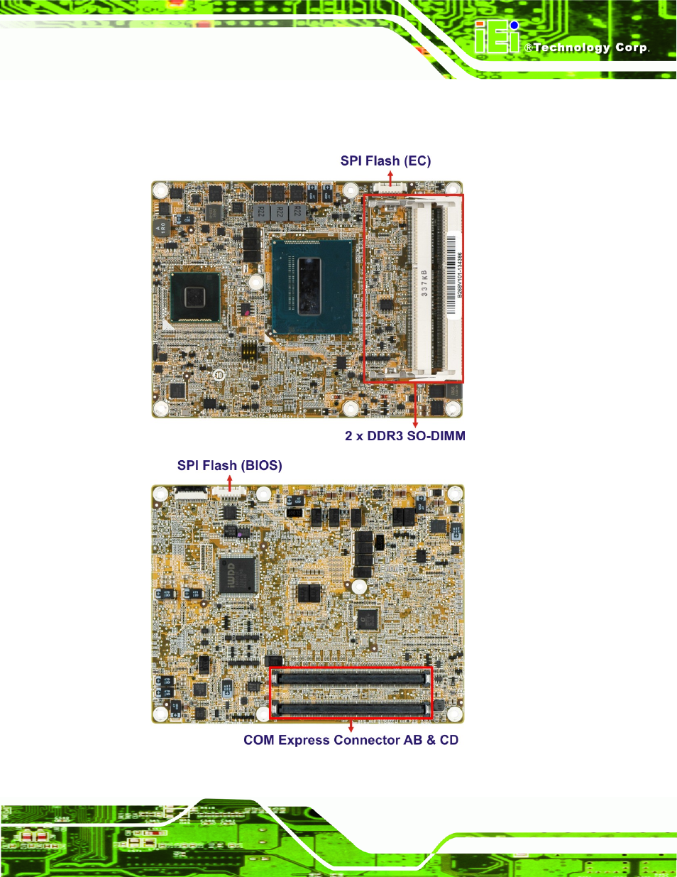 3 connectors, Onnectors, Figure 1-2: connectors | IEI Integration ICE-QM871 User Manual | Page 16 / 172