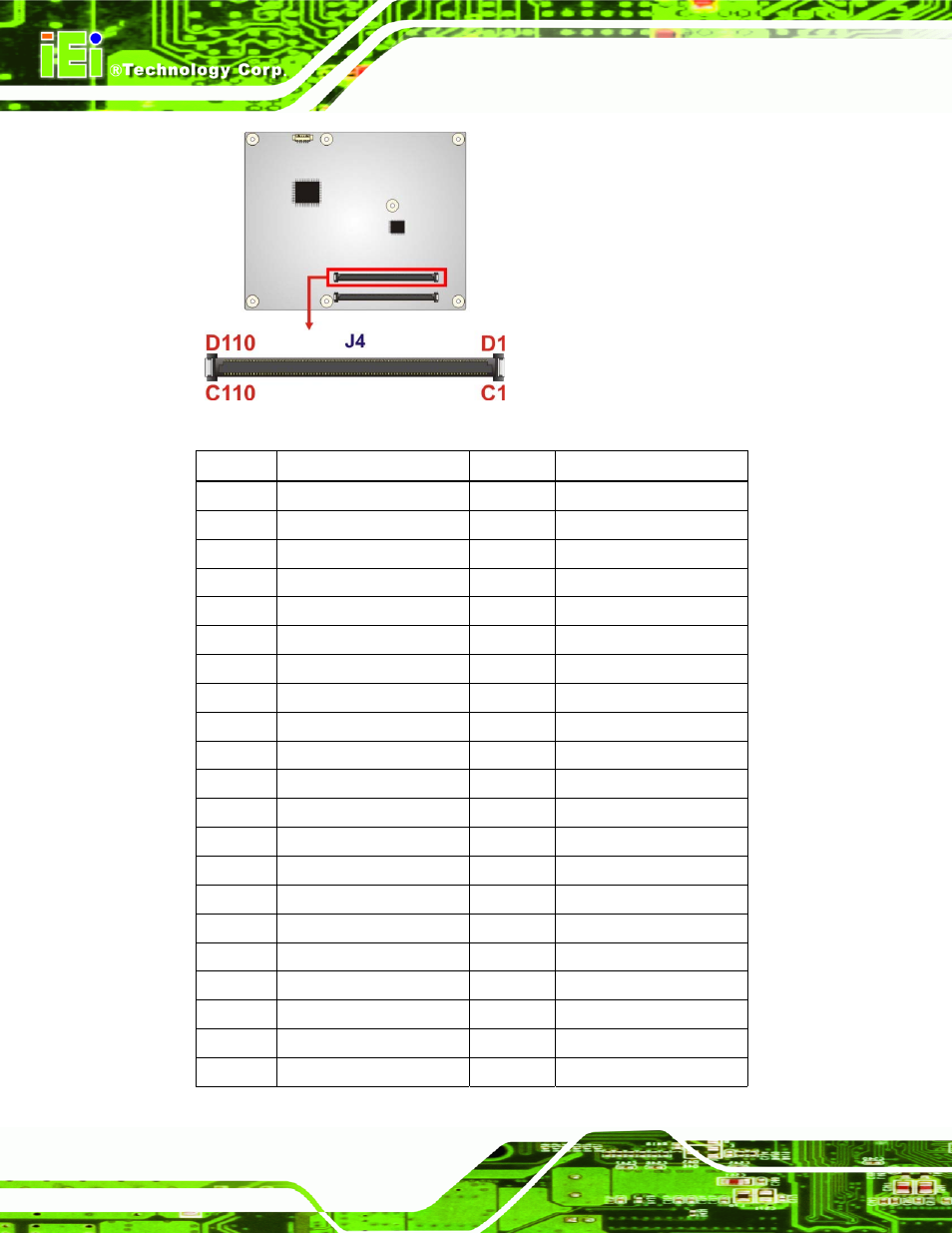 Figure 3-3: com express connector cd location | IEI Integration ICE-QM871 User Manual | Page 33 / 172