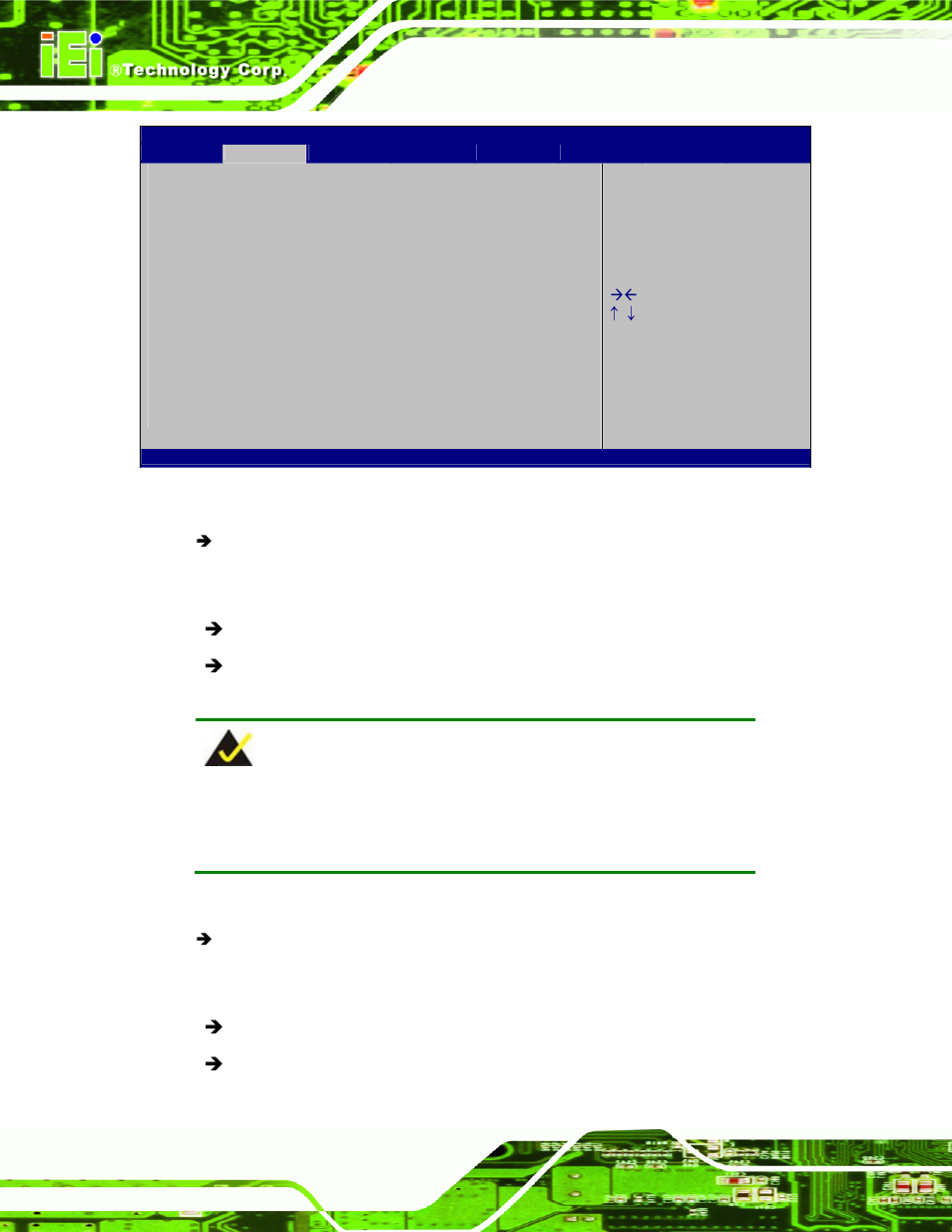 Bios menu 17: serial port console redirection | IEI Integration ICE-QM871 User Manual | Page 71 / 172
