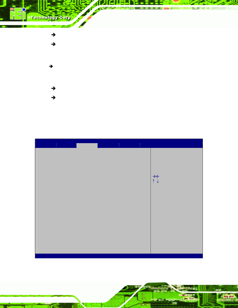 1 pci express configuration, Bios menu 25: pci express configuration | IEI Integration ICE-QM871 User Manual | Page 81 / 172