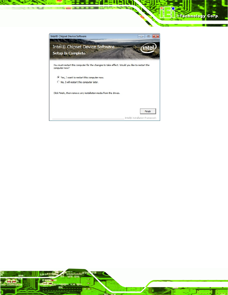 4 graphics driver installation, Raphics, River | Nstallation | IEI Integration ICE-QM871 User Manual | Page 92 / 172