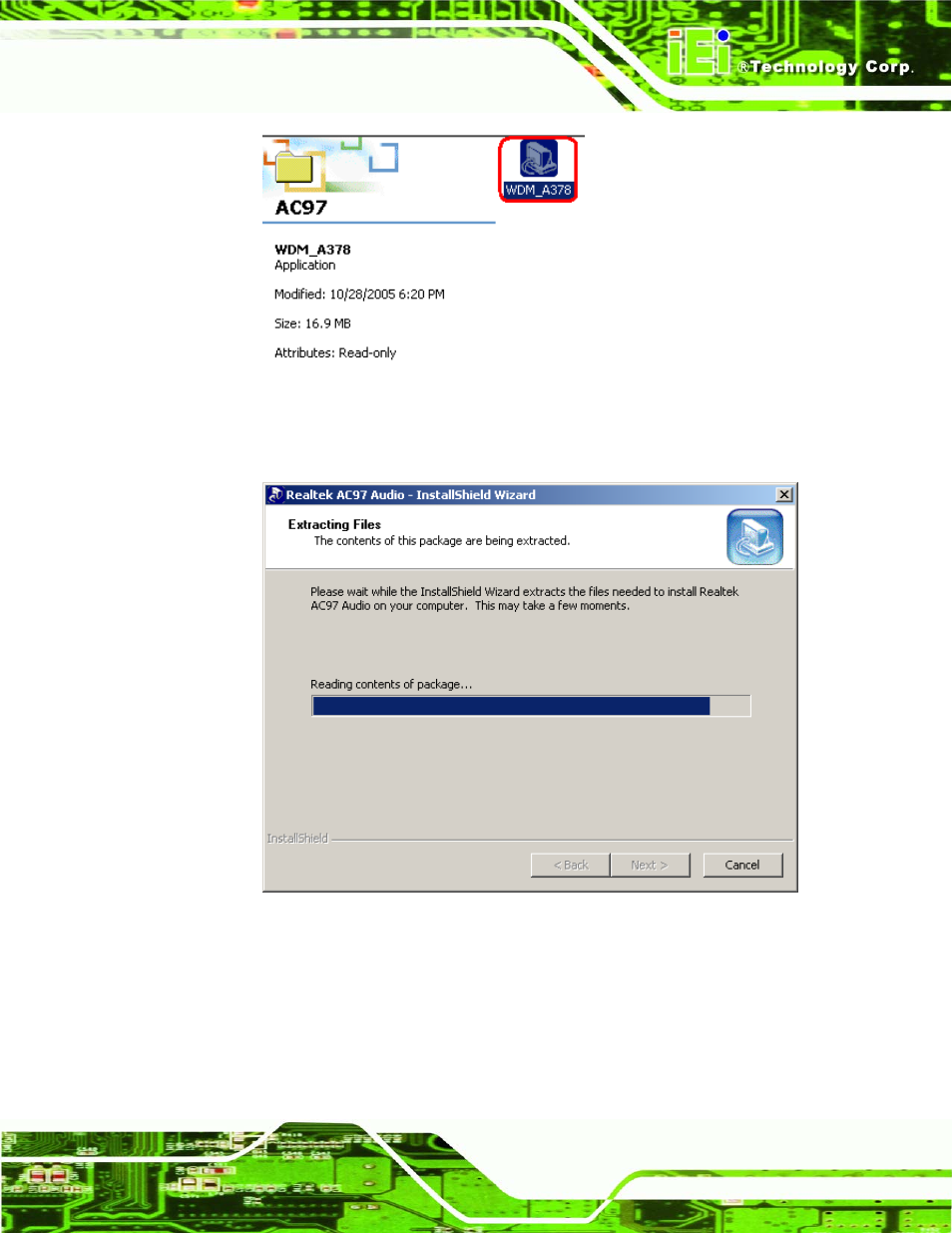 Figure 7-6: audio driver setup icon | IEI Integration IEM-LX v1.00 User Manual | Page 103 / 140