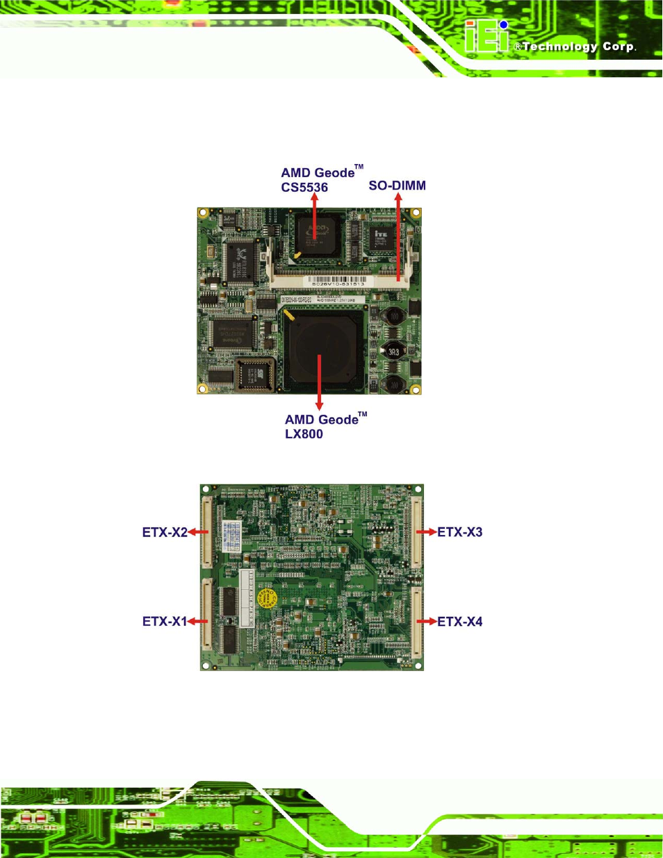 2 iem-lx overview, 2 iem-lx o, Verview | Figure 1-1: iem-lx overview (front side), Figure 1-2: iem-lx overview (reverse side) | IEI Integration IEM-LX v1.00 User Manual | Page 17 / 140