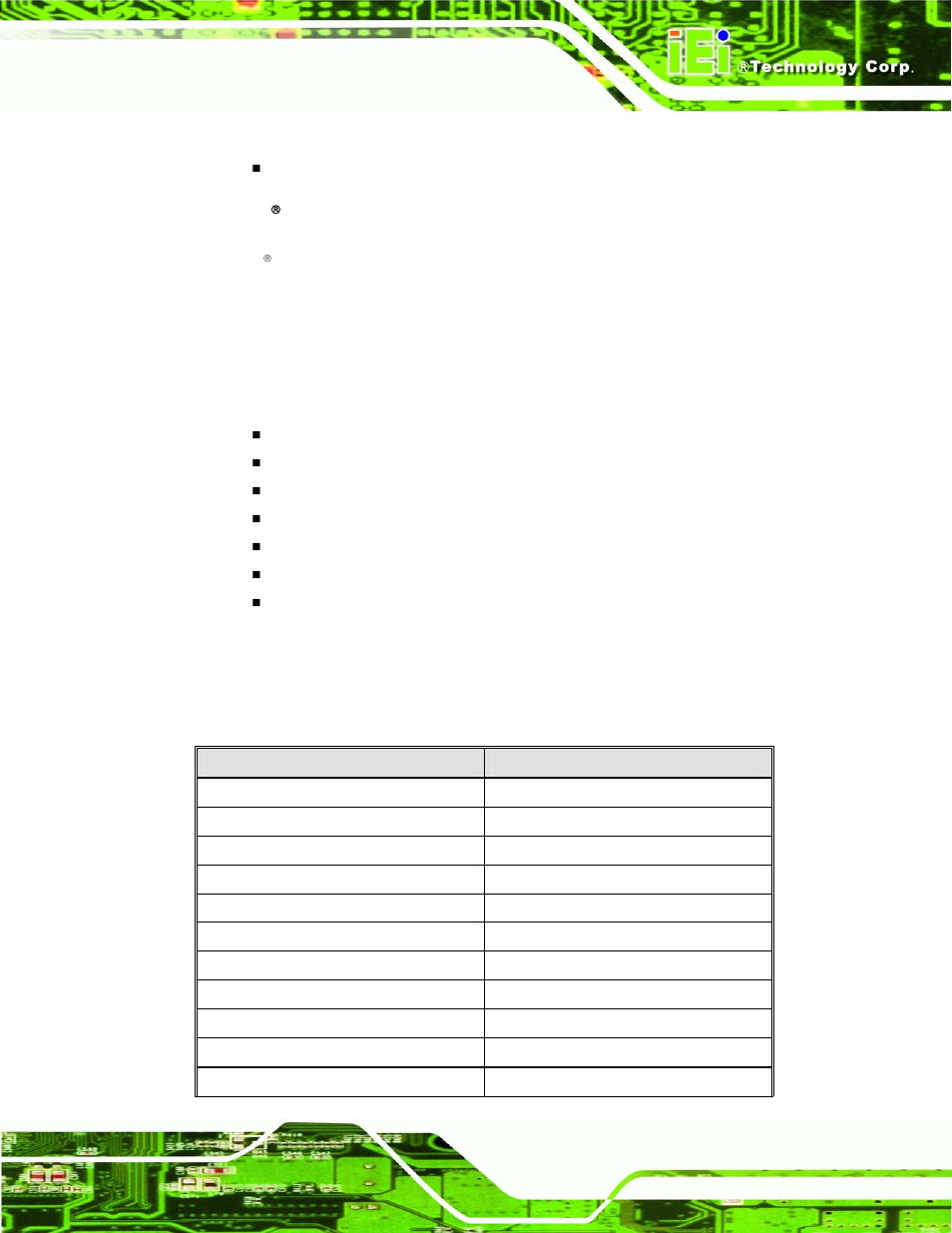 4 amd( geode™ lx 800 500mhz graphics processor, 4 amd, Geode™ lx 800 500mhz graphics processor | Iem-lx-800 etx cpu module, Page 25 | IEI Integration IEM-LX v1.00 User Manual | Page 25 / 140