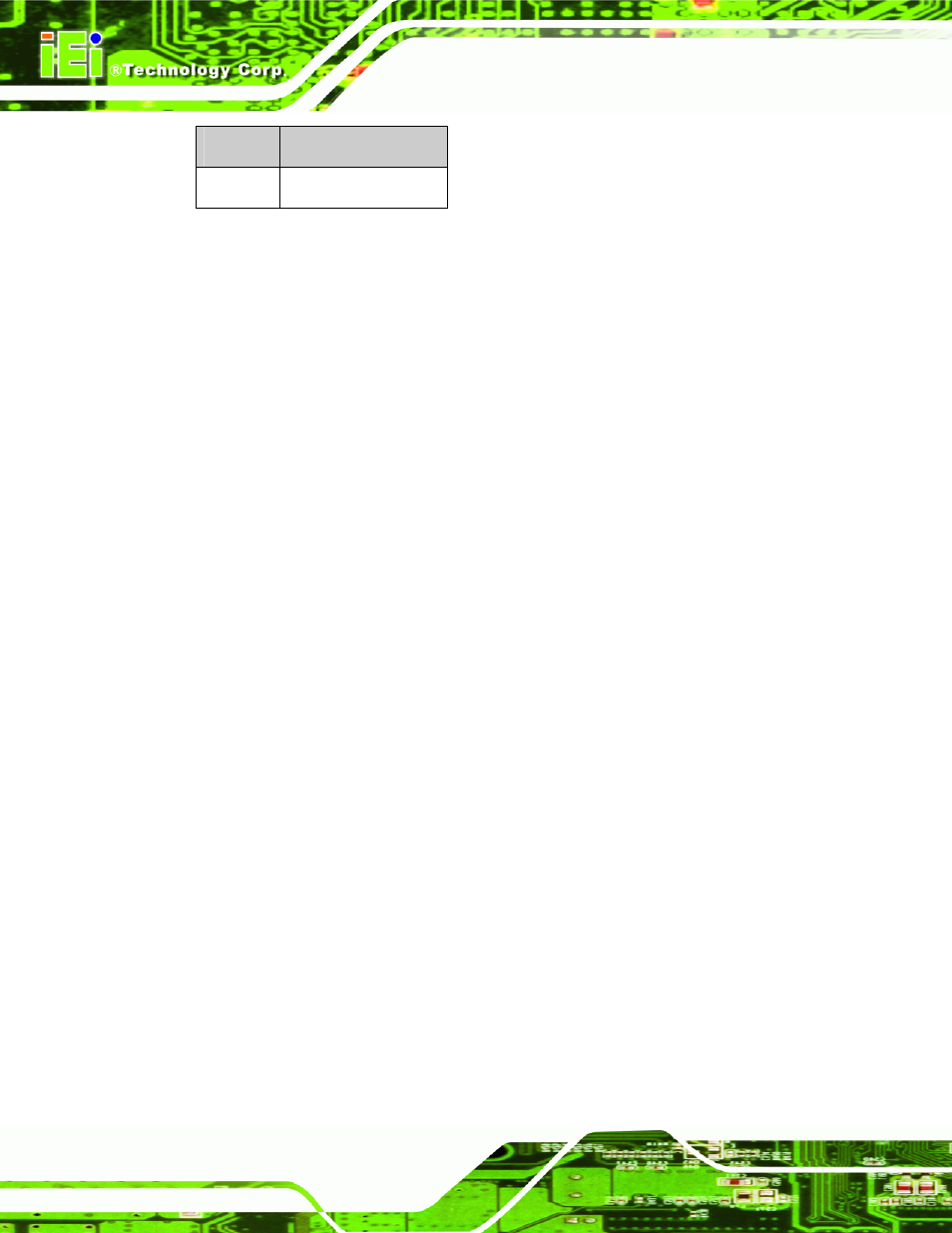 Table 2-3: power consumption | IEI Integration IEM-LX v1.00 User Manual | Page 34 / 140