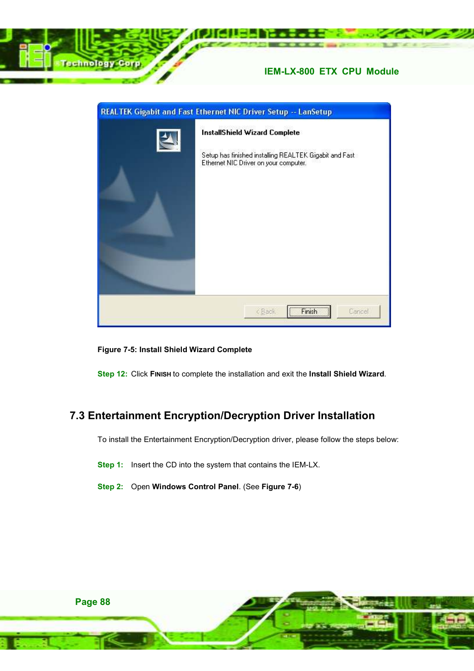 IEI Integration IEM-LX v1.10 User Manual | Page 104 / 152