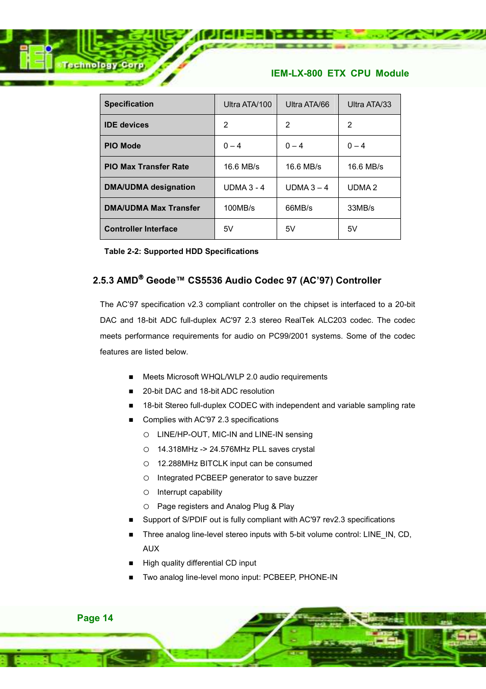 IEI Integration IEM-LX v1.10 User Manual | Page 30 / 152