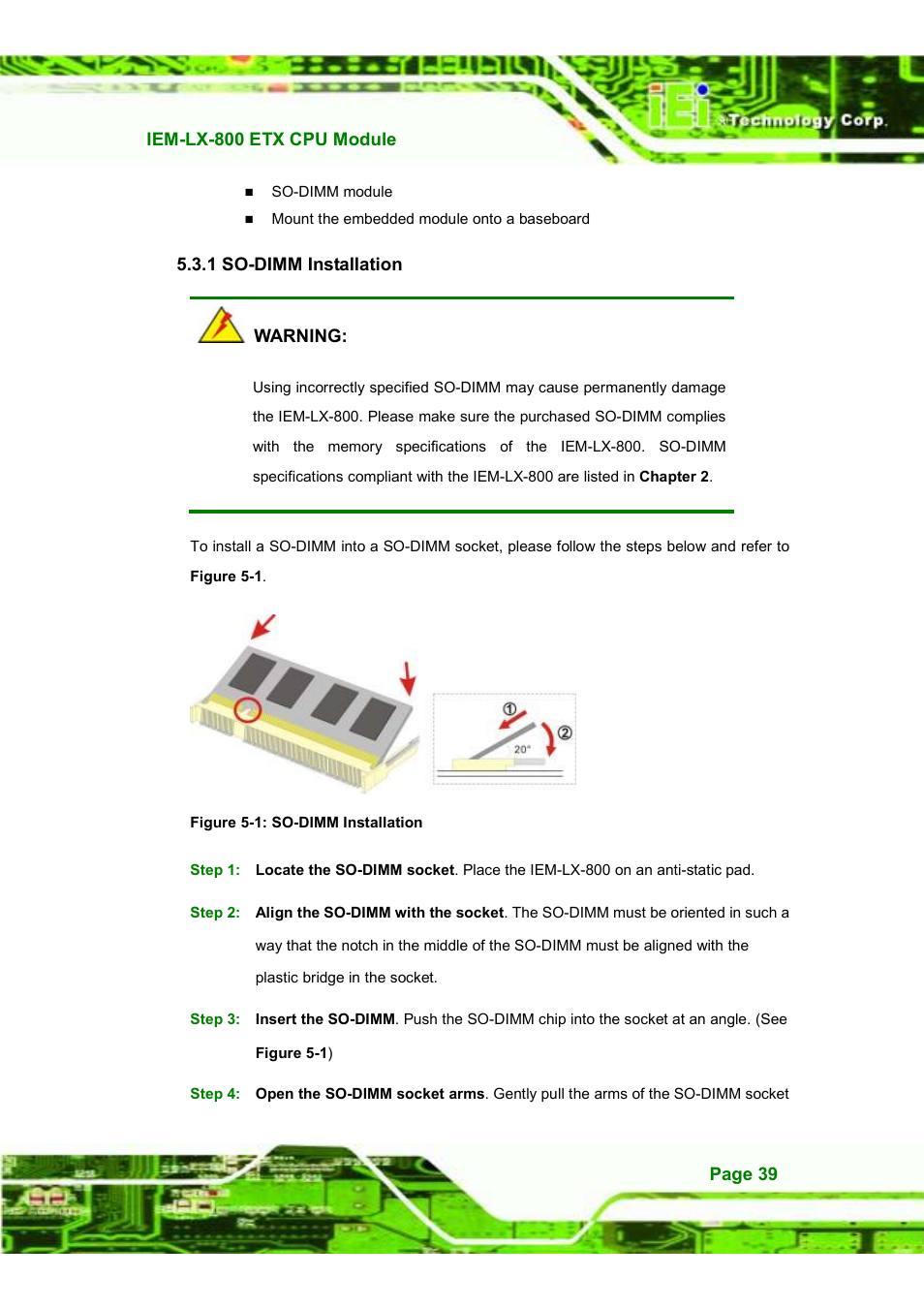 IEI Integration IEM-LX v1.10 User Manual | Page 55 / 152