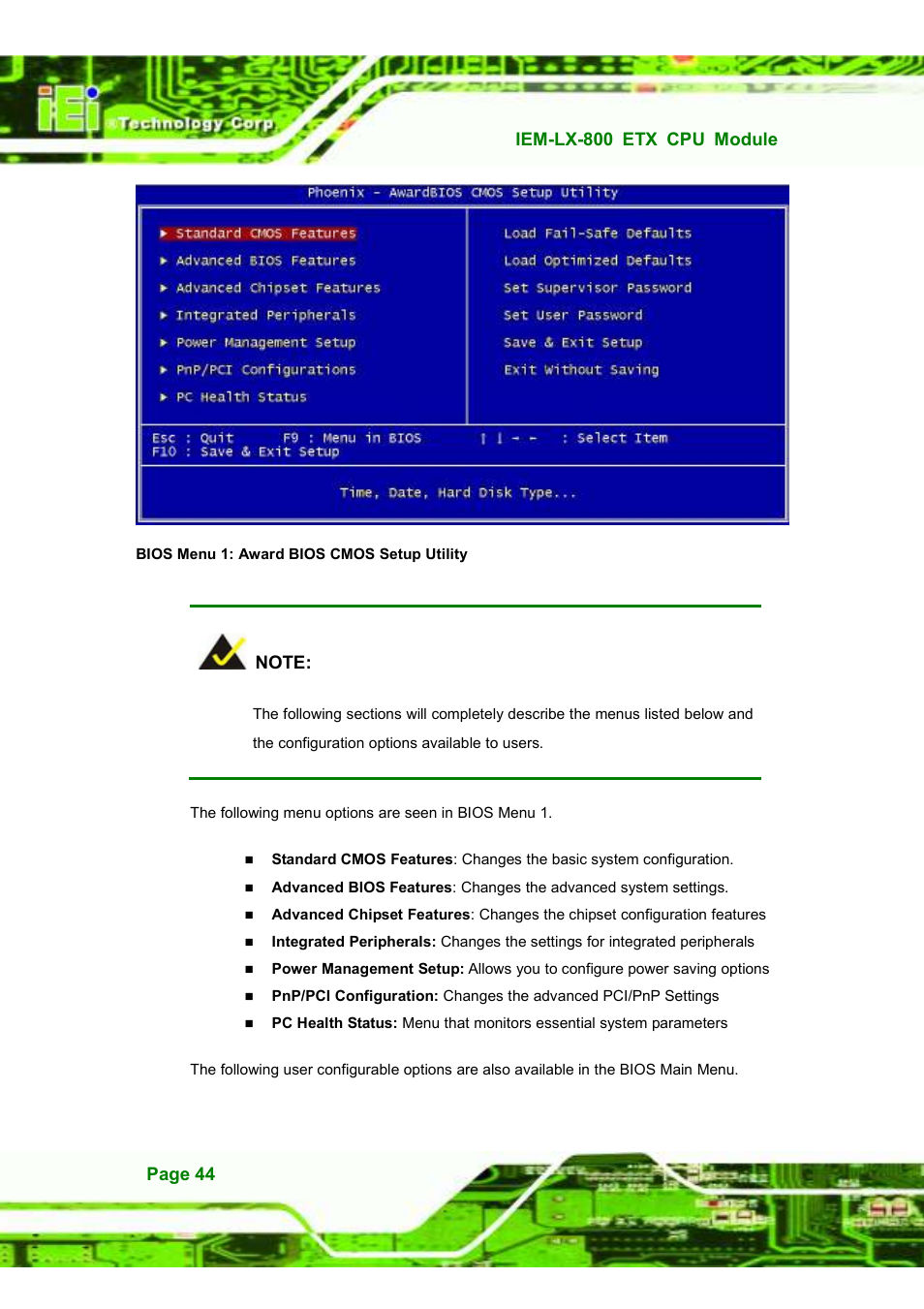 IEI Integration IEM-LX v1.10 User Manual | Page 60 / 152