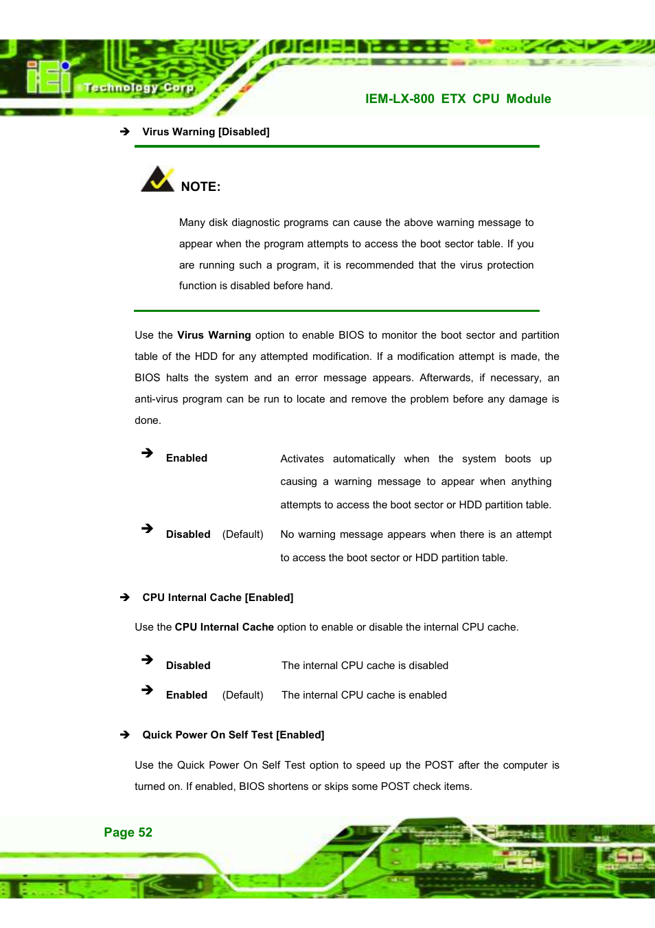 IEI Integration IEM-LX v1.10 User Manual | Page 68 / 152