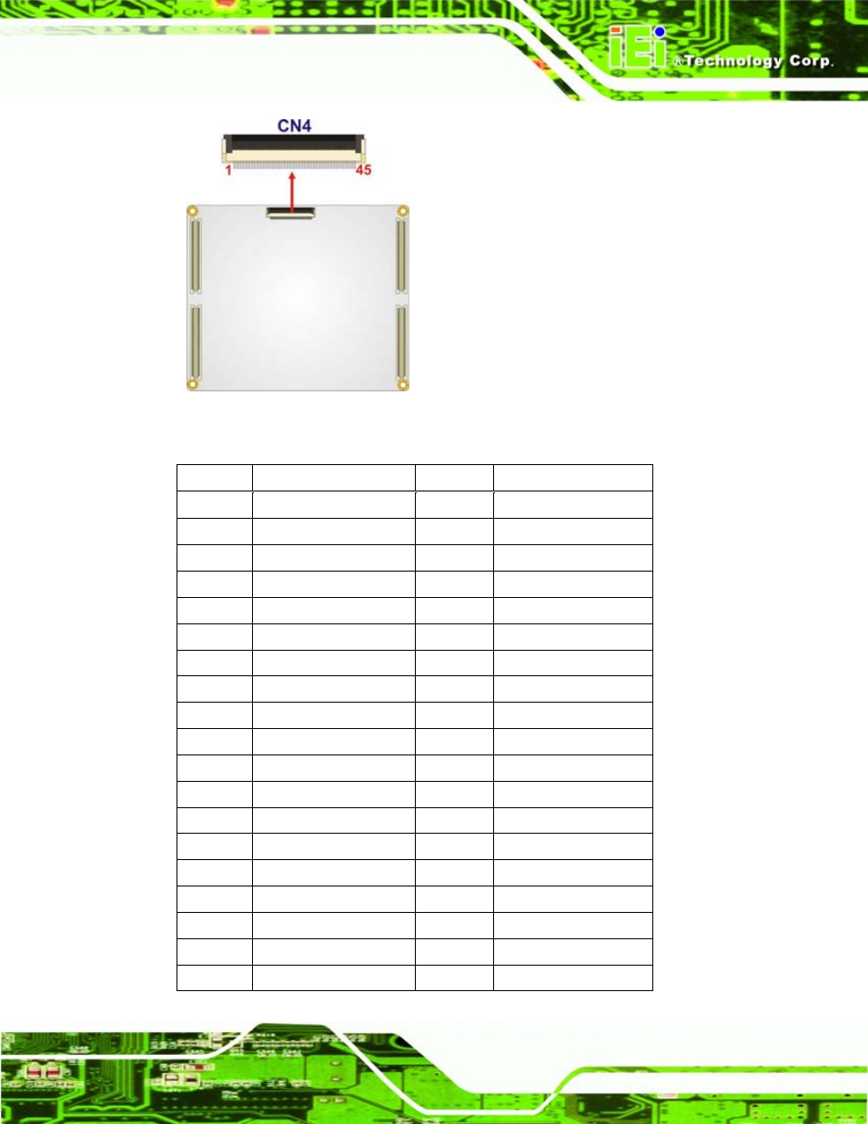 Figure 4-9: sdvo connector location | IEI Integration IEM-945GSE User Manual | Page 49 / 148