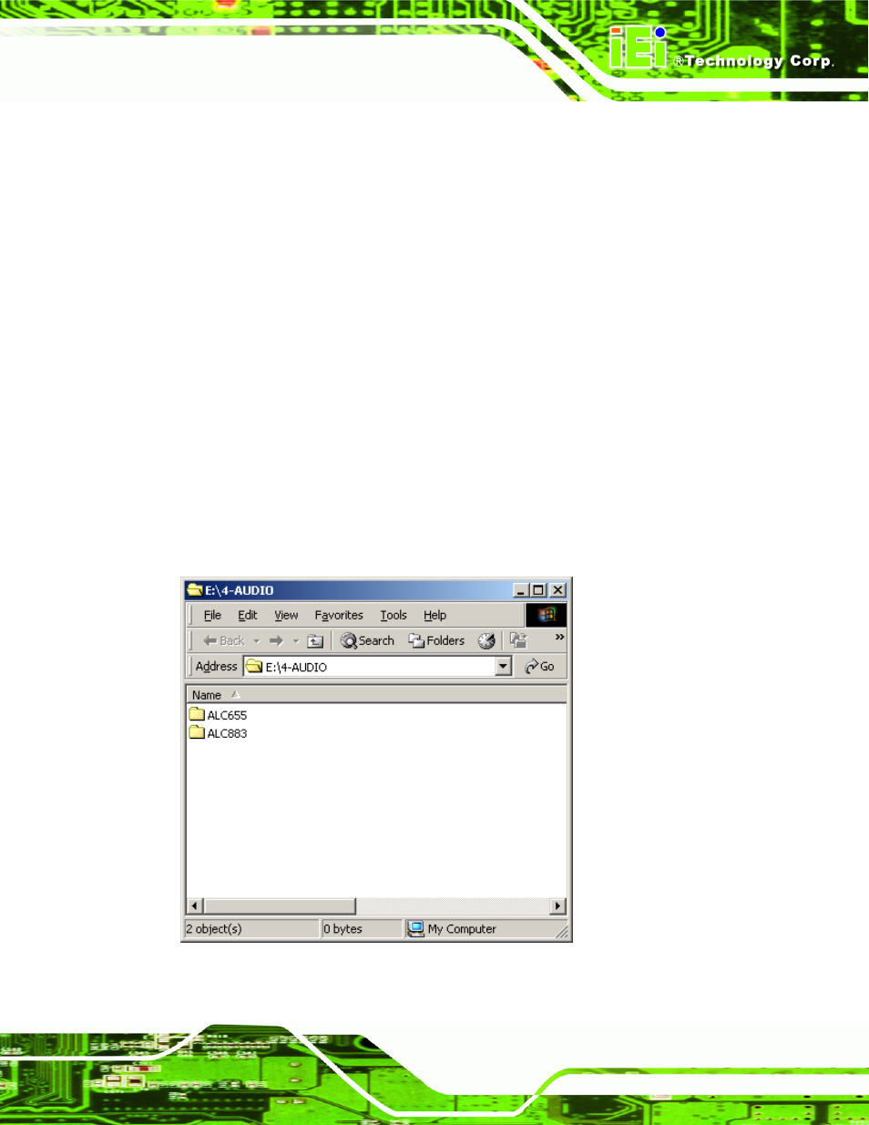 6 realtek ac`97 audio driver (alc665) installation, 1 bios setup, 2 driver installation | Ealtek, Ac`97, Udio, River, Alc665), Nstallation | IEI Integration IEM-9452 User Manual | Page 131 / 172