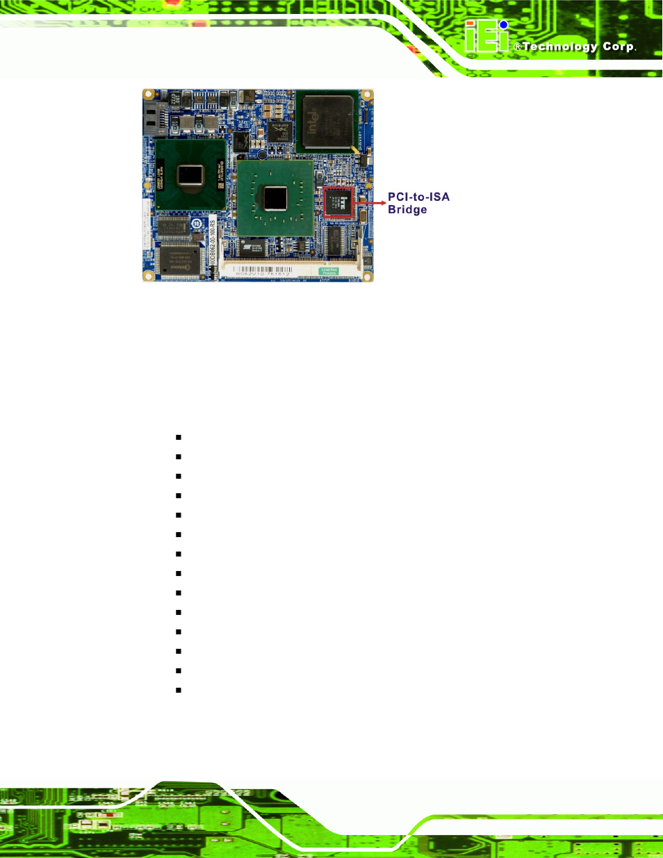 Figure 2-9: pci-to-isa bridge | IEI Integration IEM-9452 User Manual | Page 39 / 172