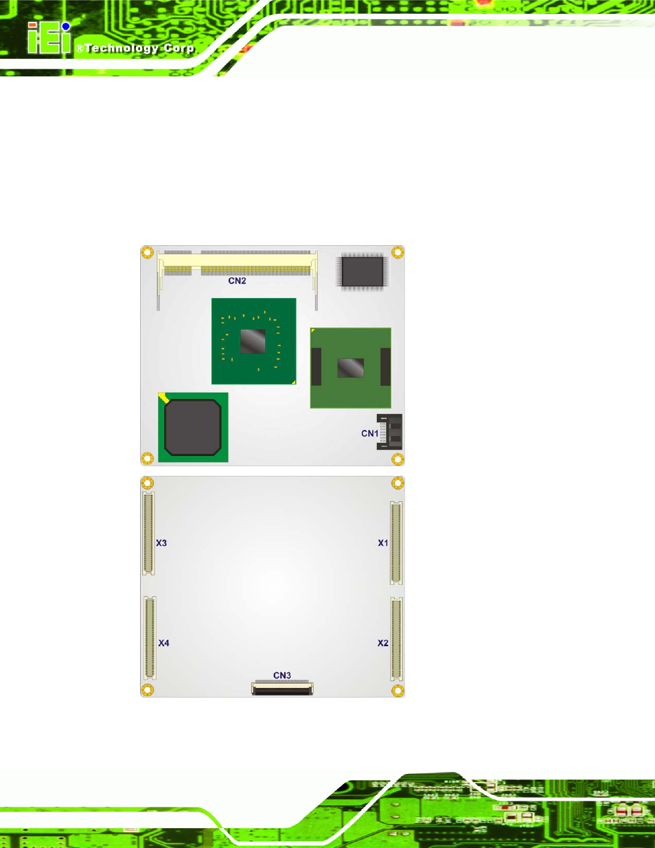 1 board-to-board interface connectors, 1 iem-9452 layout, Oard | Nterface, Onnectors | IEI Integration IEM-9452 User Manual | Page 48 / 172