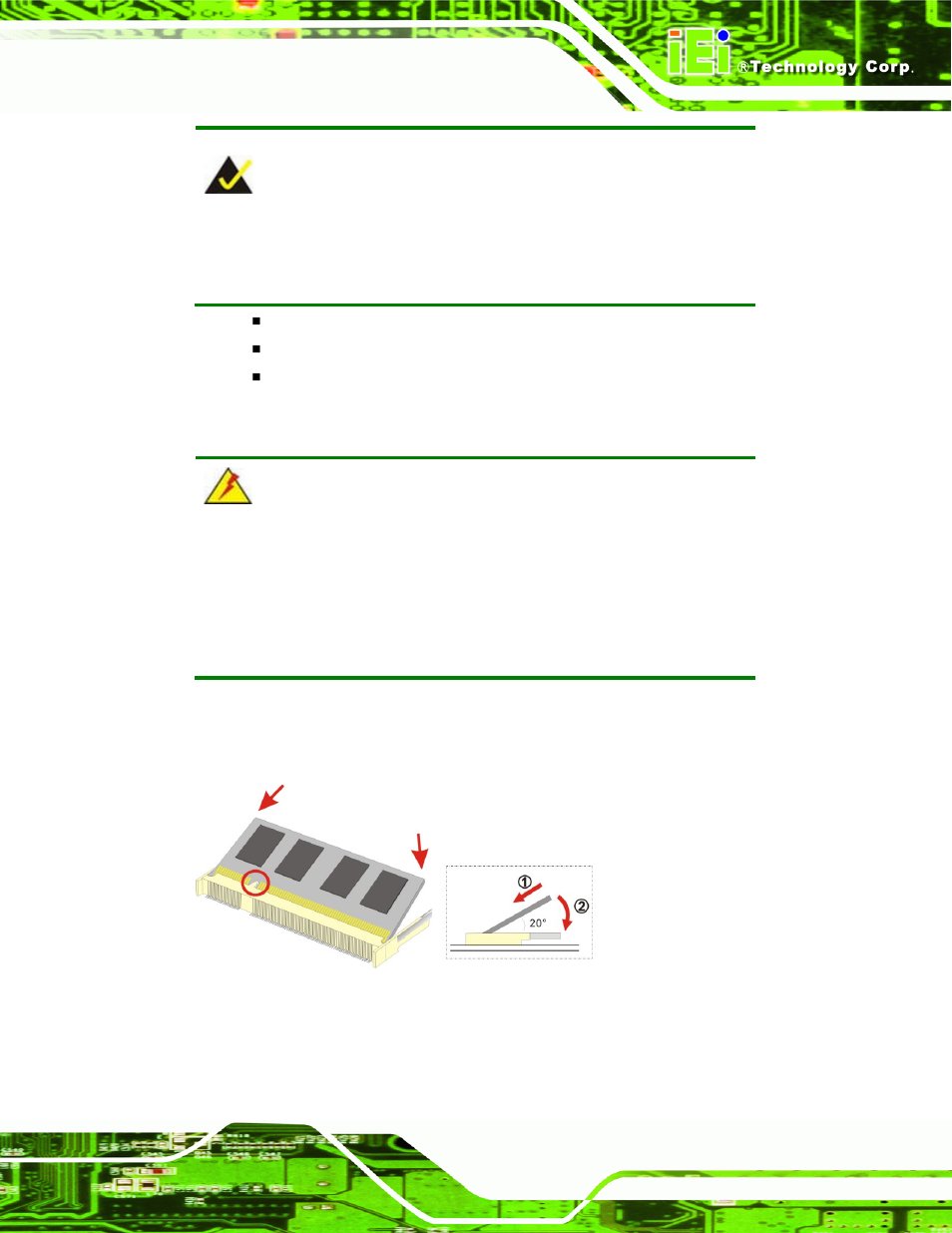 1 so-dimm installation | IEI Integration IEM-9452 User Manual | Page 63 / 172