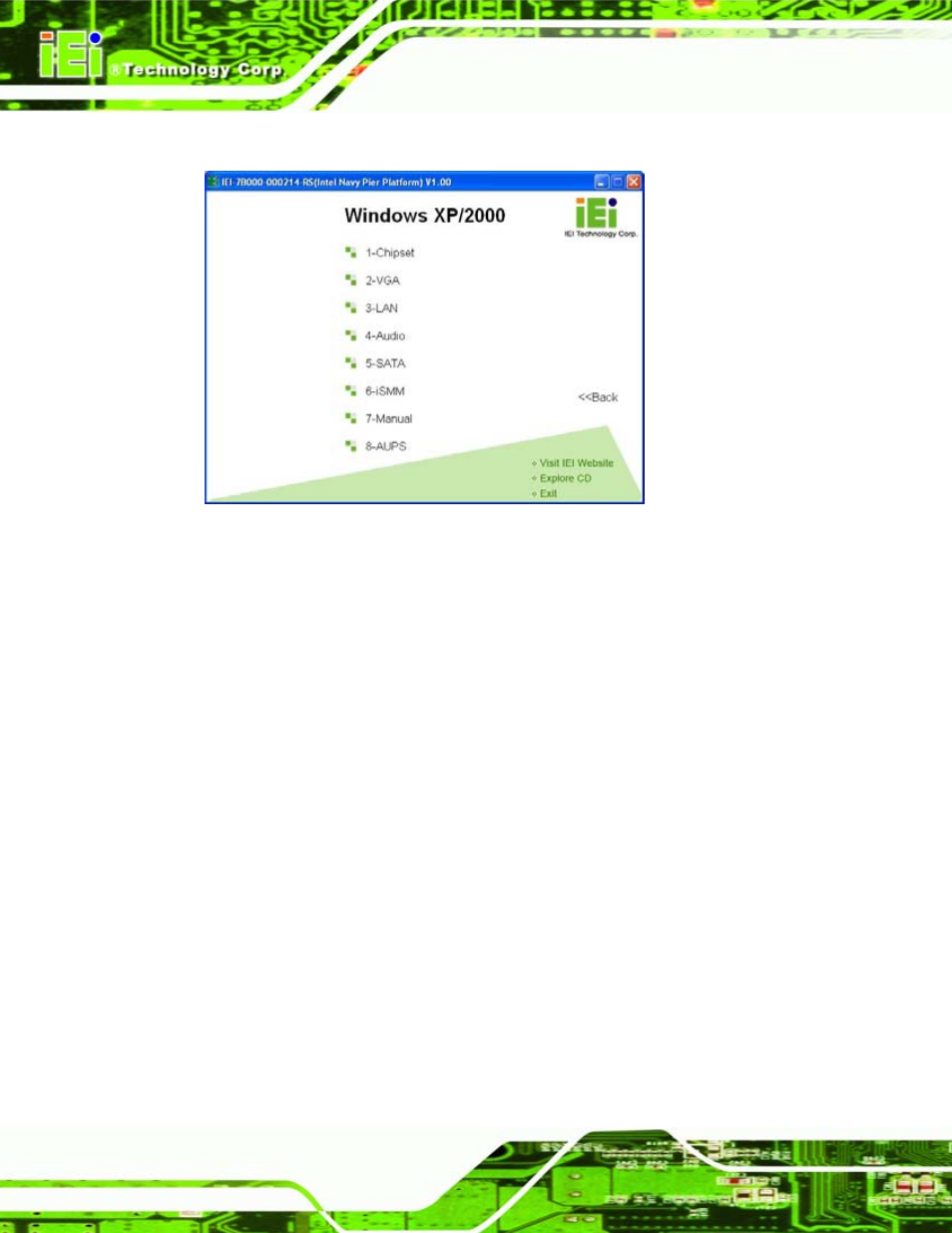 3 chipset driver installation, Hipset, River | Nstallation, Figure 7-3: drivers | IEI Integration eKINO-945GSE v1.01 User Manual | Page 158 / 215