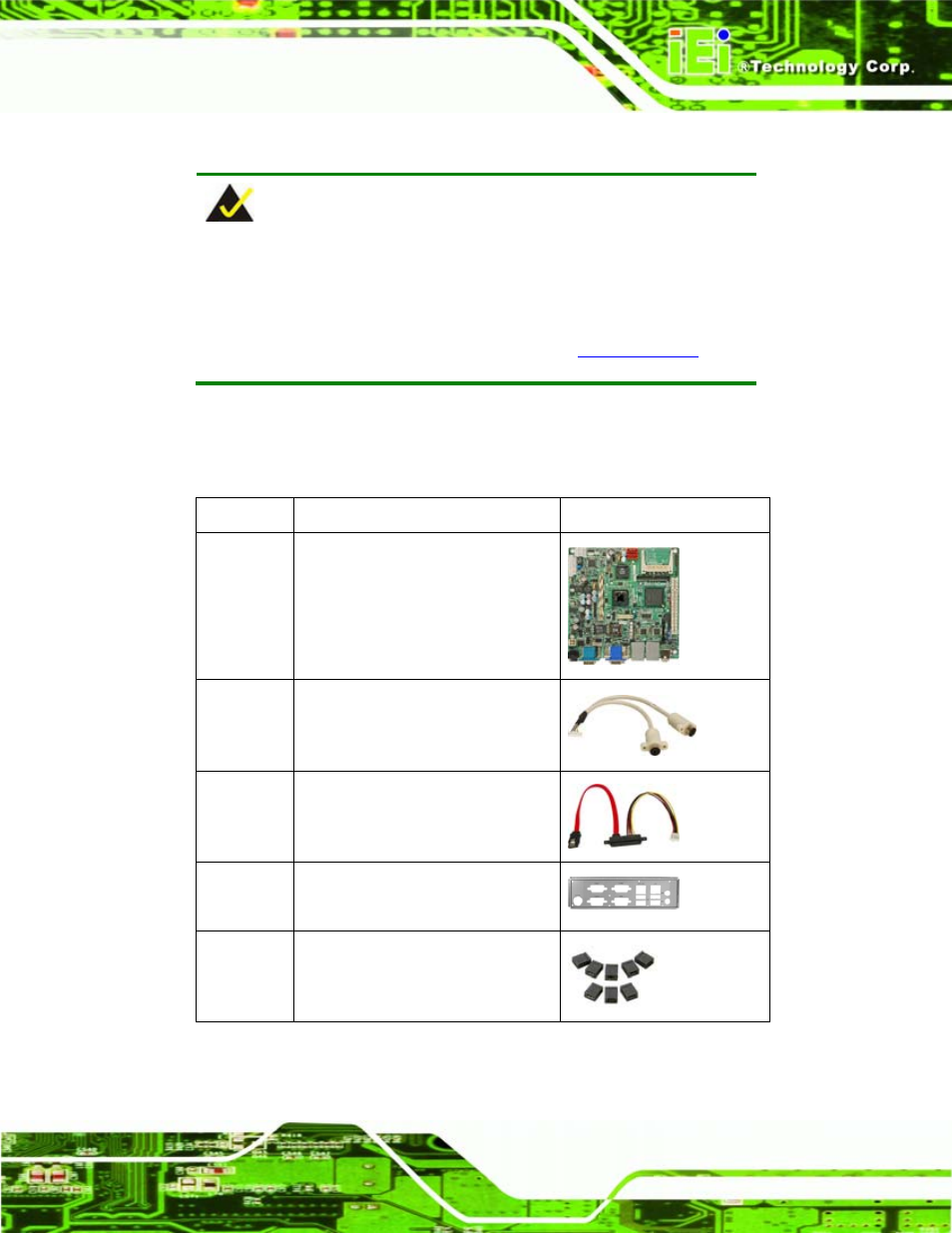 3 unpacking checklist, 1 package contents, Npacking | Hecklist | IEI Integration eKINO-945GSE v1.01 User Manual | Page 43 / 215