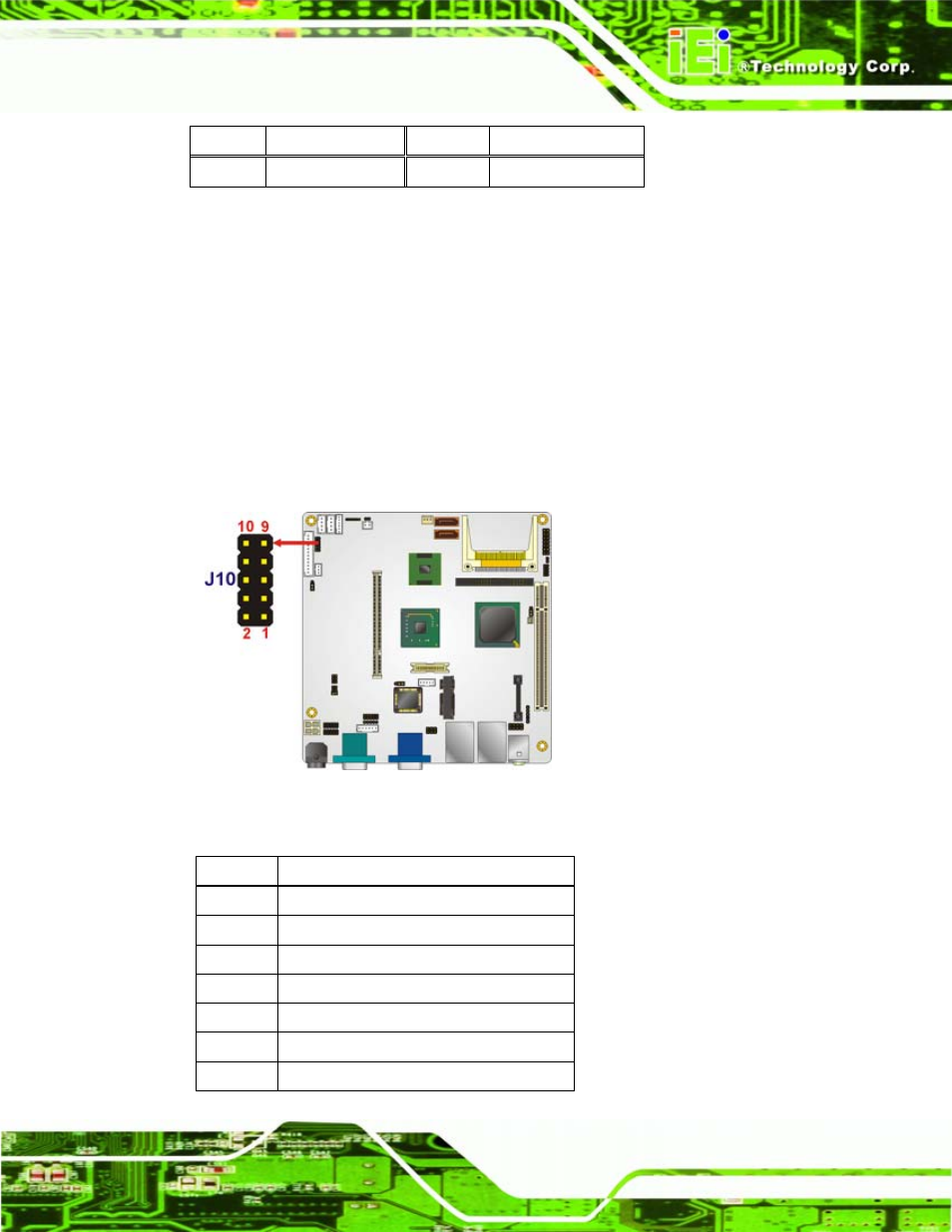 12 mcu lan connector, Figure 4-13: mcu lan connector location, Table 4-11: lvds lcd port connector pinouts | IEI Integration eKINO-945GSE v1.01 User Manual | Page 61 / 215