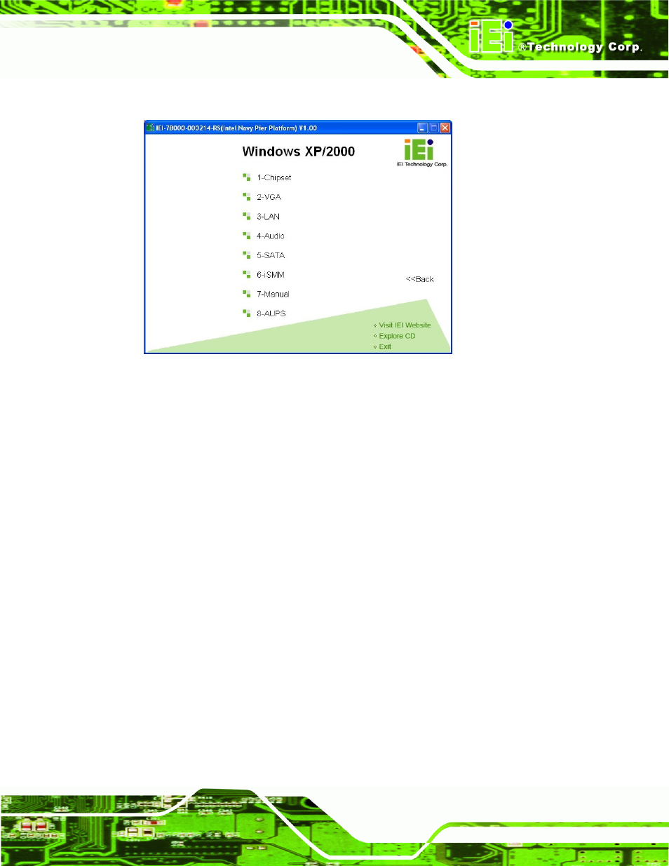 3 chipset driver installation, Hipset, River | Nstallation, Figure 7-3: drivers | IEI Integration KINO-945GSE v1.10 User Manual | Page 155 / 190