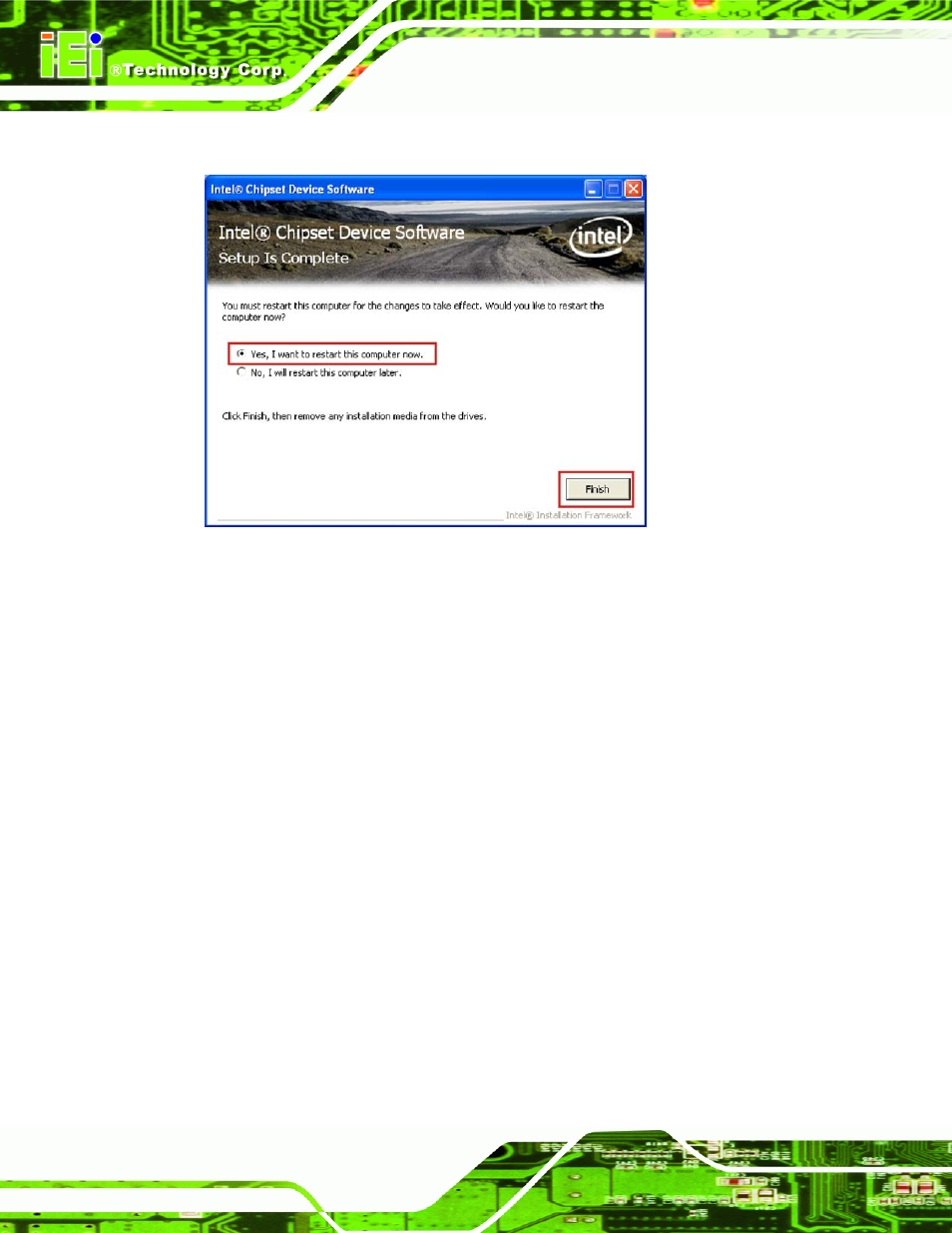 4 vga driver installation, River, Nstallation | IEI Integration KINO-945GSE v1.10 User Manual | Page 158 / 190