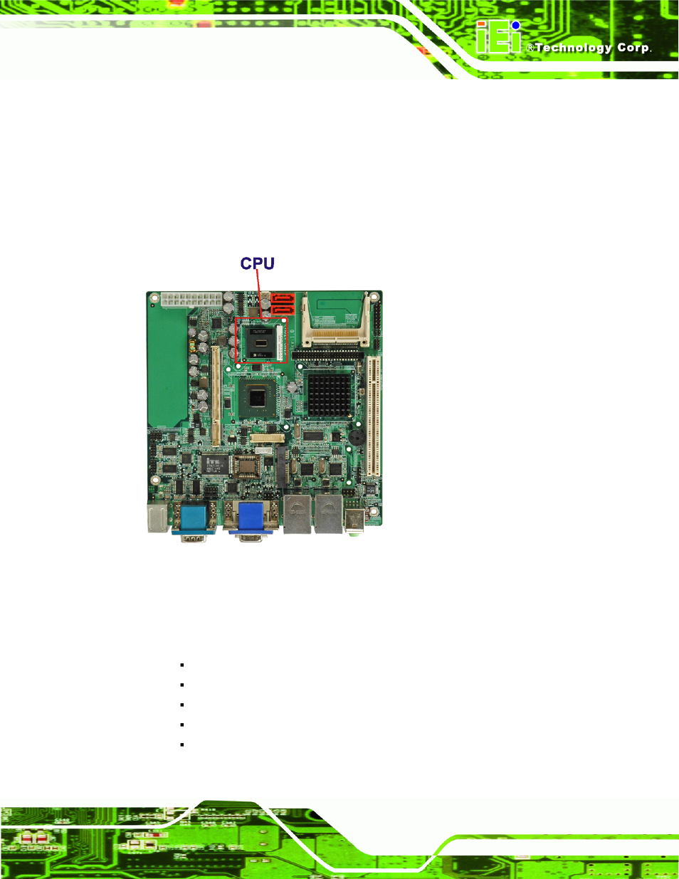 3 embedded intel® atom™ processor, 1 overview, 2 features | Mbedded, Ntel, Rocessor, Figure 2-4: intel® atom™ n270 cpu | IEI Integration KINO-945GSE v1.10 User Manual | Page 27 / 190
