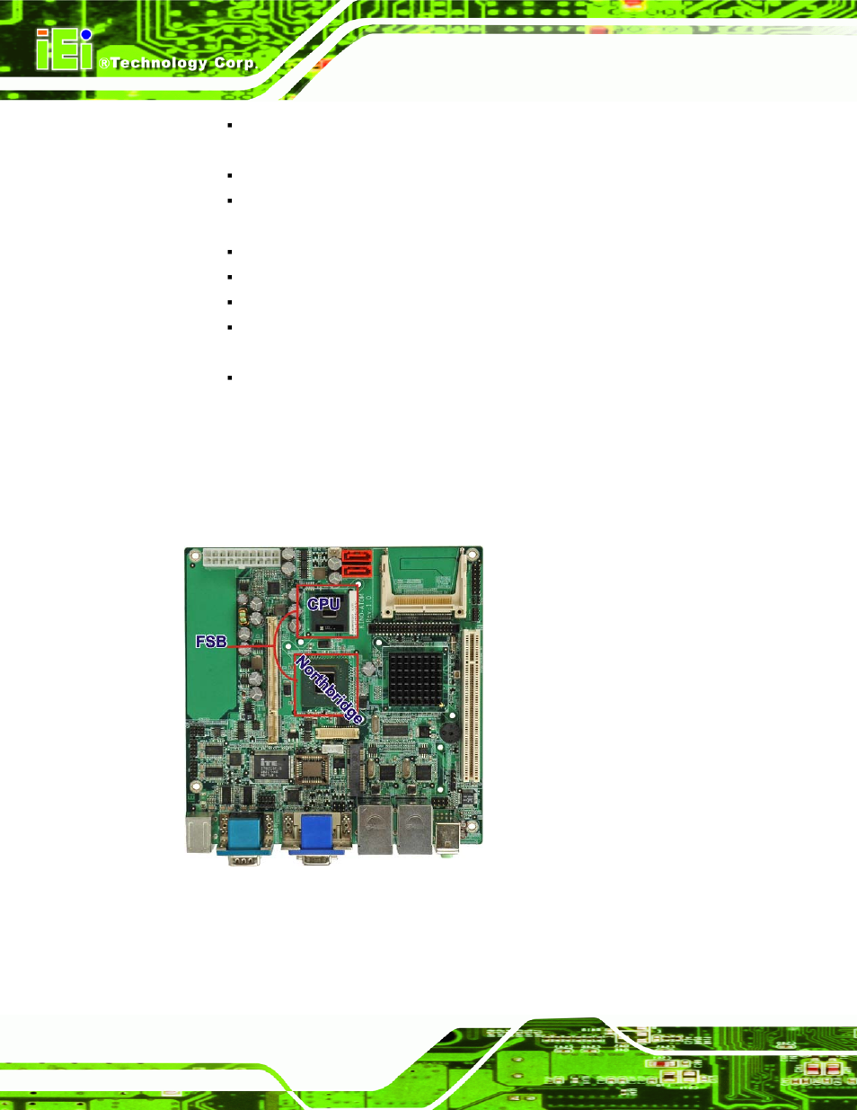 3 front side bus (fsb), Figure 2-5: front side bus | IEI Integration KINO-945GSE v1.10 User Manual | Page 28 / 190
