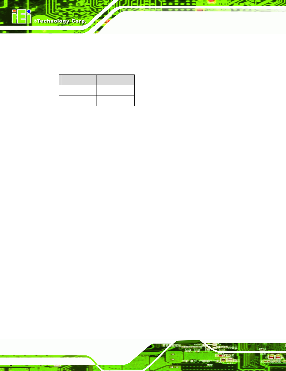 3 power consumption, Table 2-2: power consumption | IEI Integration KINO-945GSE v1.10 User Manual | Page 46 / 190