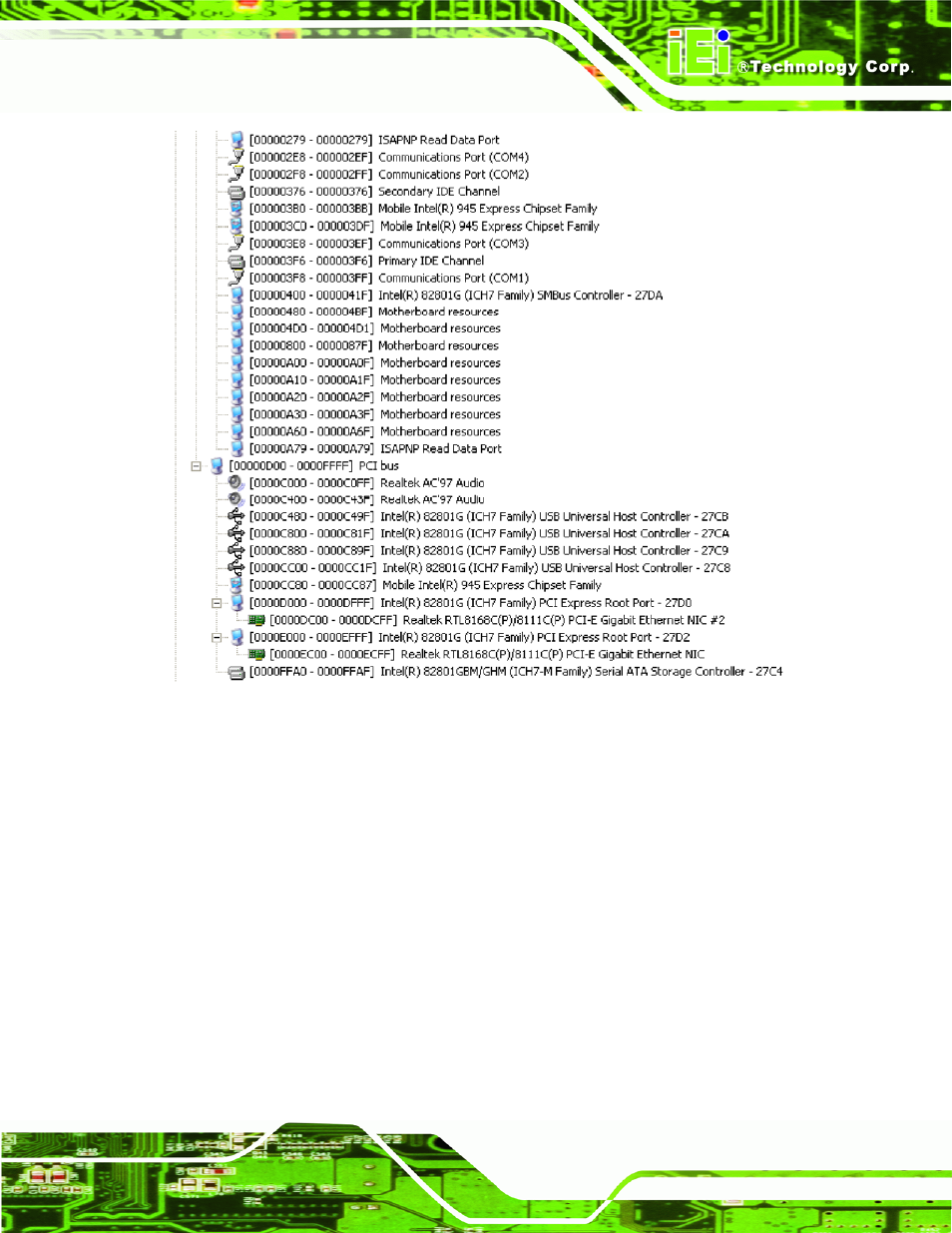 IEI Integration KINO-945GSE v1.07 User Manual | Page 183 / 189