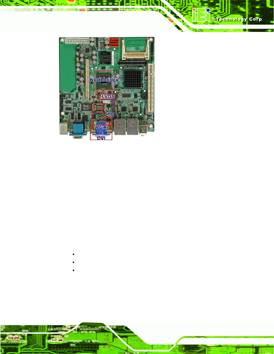 1 analog crt (vga), 2 lvds, 3 tv out | Figure 2-8: graphics | IEI Integration KINO-945GSE v1.07 User Manual | Page 31 / 189