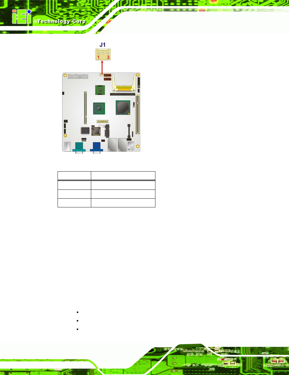 6 front panel connector, Figure 4-6: cpu fan connector location, Table 4-7: cpu fan connector pinouts | IEI Integration KINO-945GSE v1.07 User Manual | Page 60 / 189