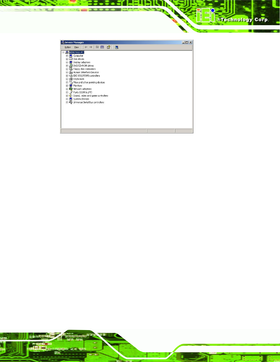 Figure 7-18: device manager list | IEI Integration KINO-9453 v1.00 User Manual | Page 175 / 229