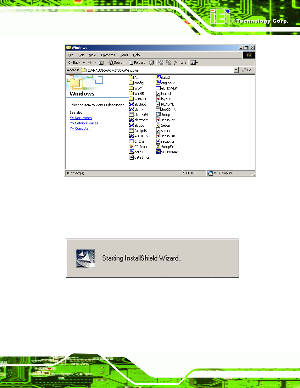 Figure 7-26: cd 4-audio\ac-kit08r\windows folder | IEI Integration KINO-9453 v1.00 User Manual | Page 183 / 229