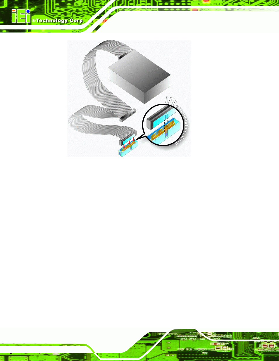 3 dual rs-232 cable connection, Figure 5-11: ide cable connection | IEI Integration KINO-9453 v1.00 User Manual | Page 90 / 229