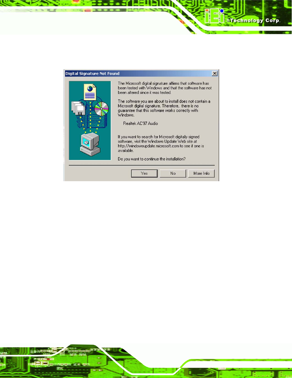 Figure 7-31: ac`97 audio driver digital signal | IEI Integration KINO-9453 v2.00 User Manual | Page 189 / 229