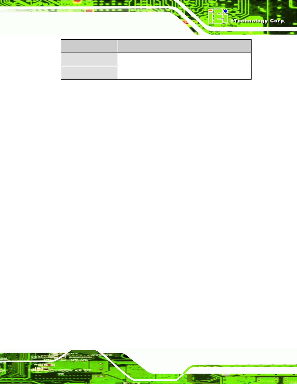 Table 1-1: technical specifications | IEI Integration KINO-9453 v2.00 User Manual | Page 25 / 229