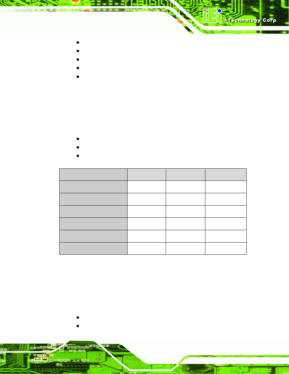 3 intel® ich7-m ide interface, 4 intel® ich7-m low pin count (lpc) interface, 3 intel | Ich7-m ide interface, 4 intel, Ich7-m low pin count (lpc) interface, Table 2-3: supported hdd specifications | IEI Integration KINO-9453 v2.00 User Manual | Page 35 / 229