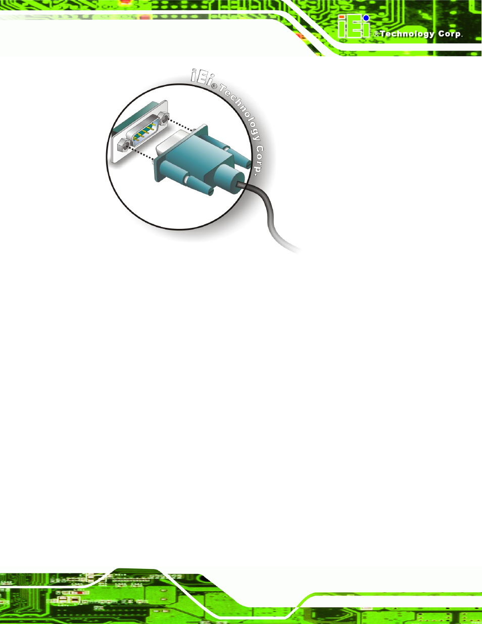 6 ps/2 keyboard/mouse connection, Figure 5-22: serial device connector | IEI Integration KINO-9453 v2.10 User Manual | Page 100 / 193