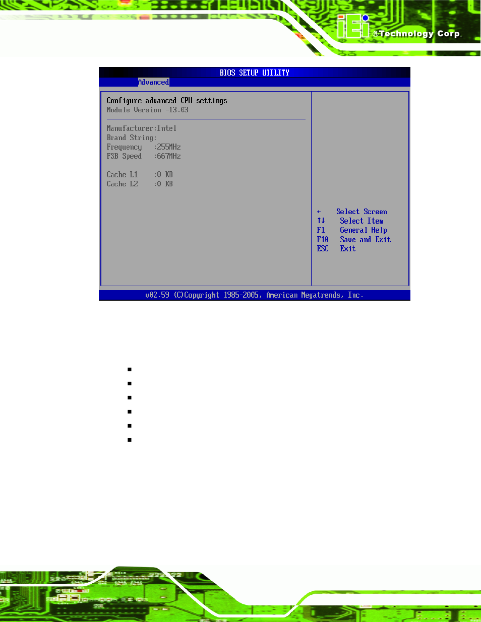 2 ide configuration, Menu 3: cpu configuration, Ction 6.3.2 | IEI Integration KINO-9453 v2.10 User Manual | Page 108 / 193