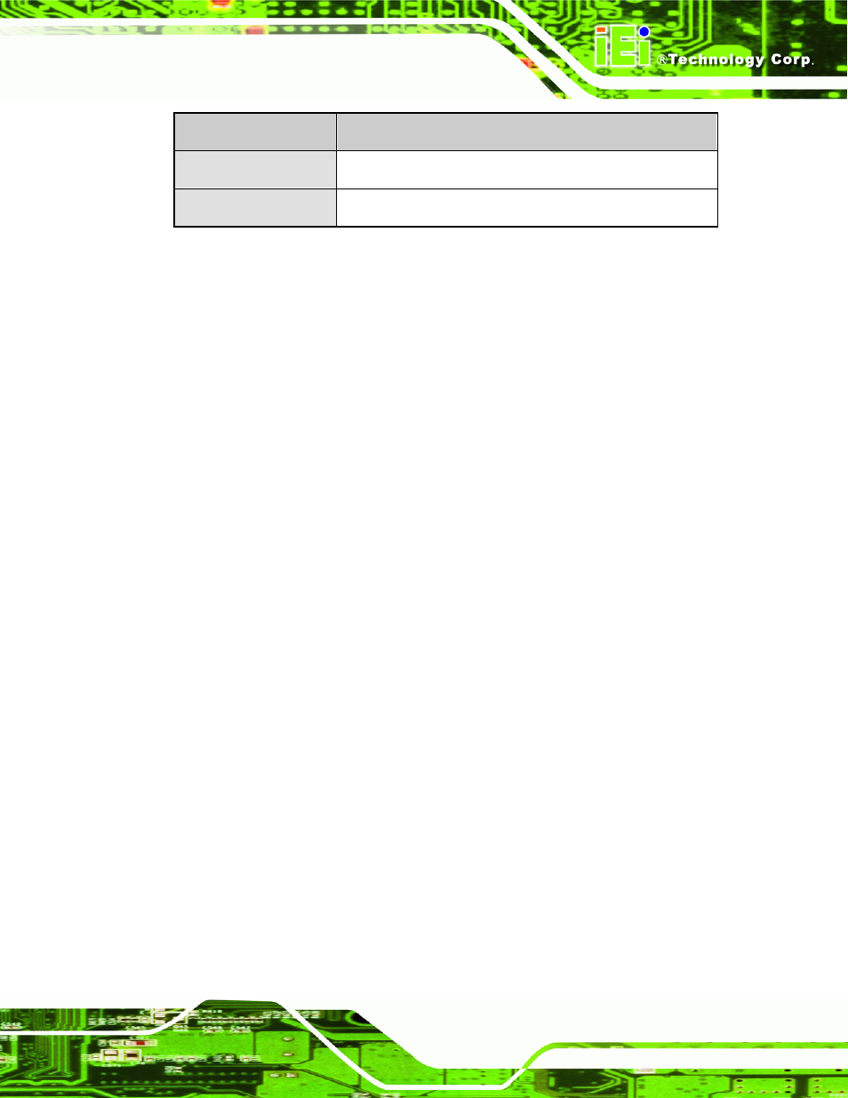 Table 1-1: technical specifications | IEI Integration KINO-9453 v2.10 User Manual | Page 24 / 193