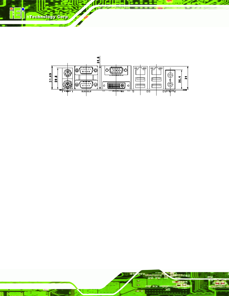 2 external interface panel dimensions | IEI Integration KINO-9453 v2.10 User Manual | Page 27 / 193