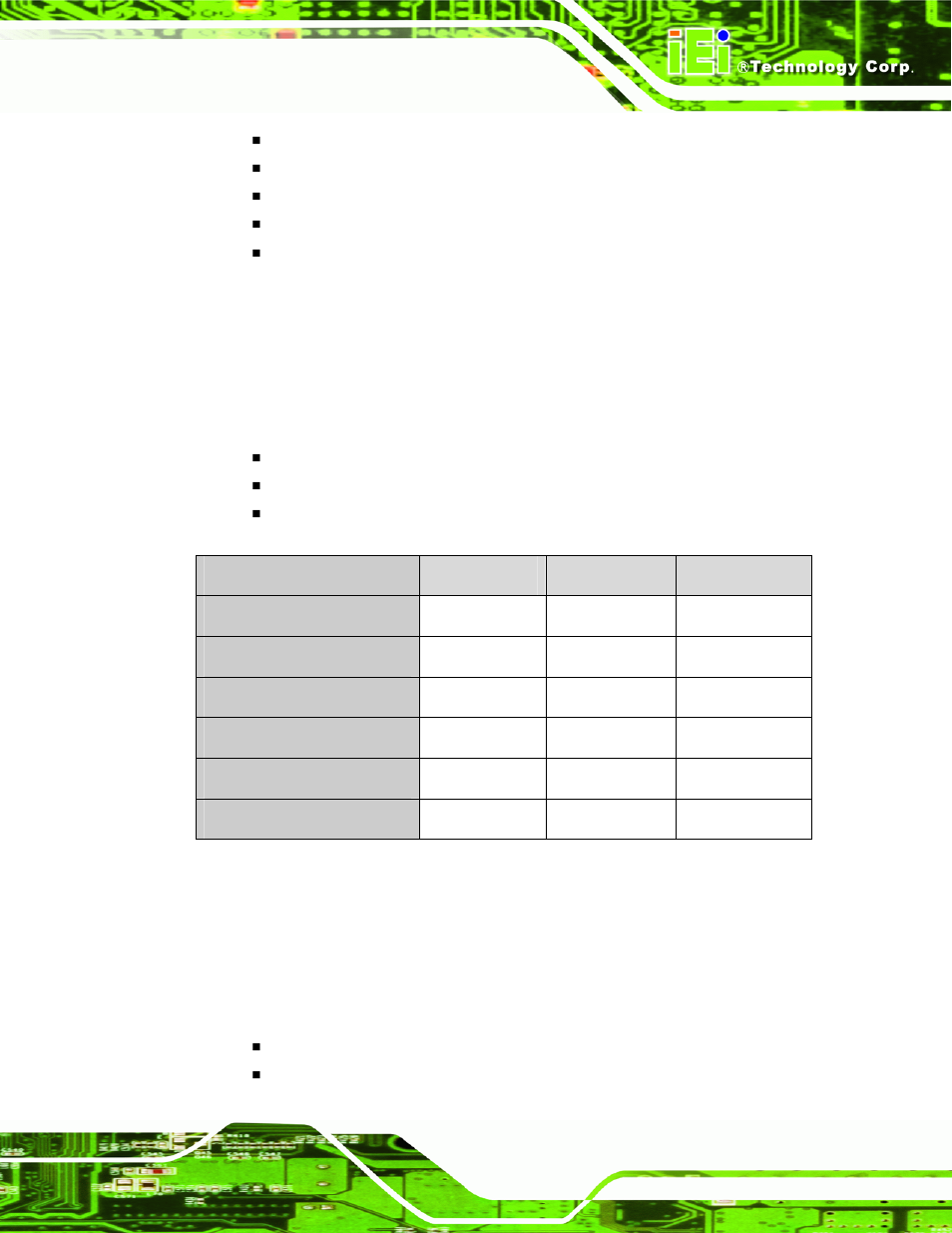 3 intel® ich7-m ide interface, 4 intel® ich7-m low pin count (lpc) interface, 3 intel | Ich7-m ide interface, 4 intel, Ich7-m low pin count (lpc) interface, Table 2-3: supported hdd specifications | IEI Integration KINO-9453 v2.10 User Manual | Page 34 / 193