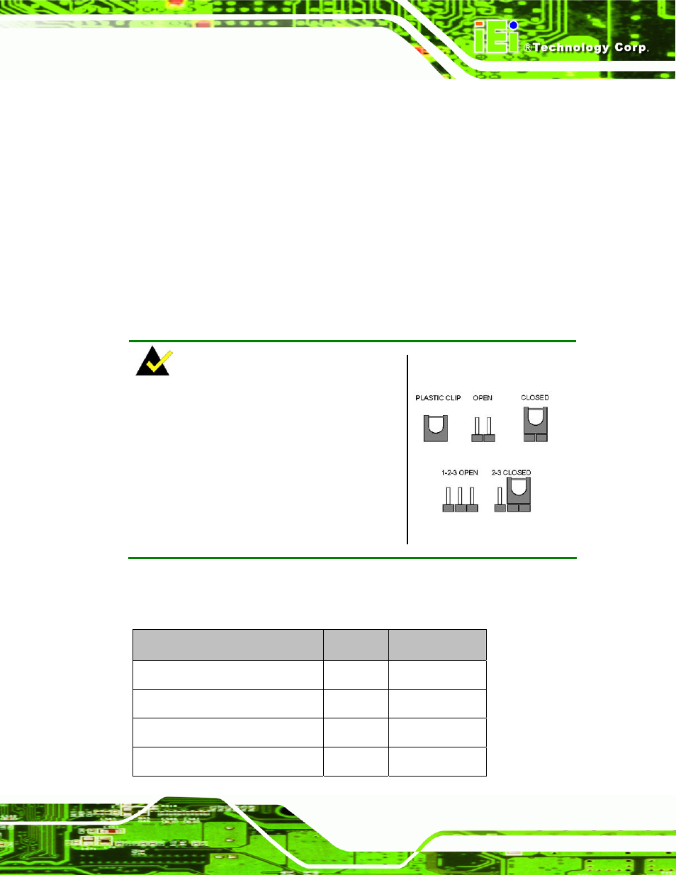 4 jumper settings, Umper, Ettings | Figure 5-7: jumper locations | IEI Integration KINO-9453 v2.10 User Manual | Page 80 / 193
