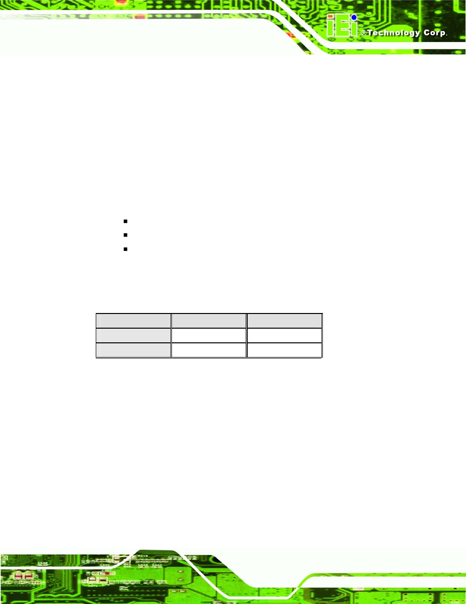 Table 5-2: clear cmos jumper settings | IEI Integration KINO-9652 v1.00 User Manual | Page 103 / 269