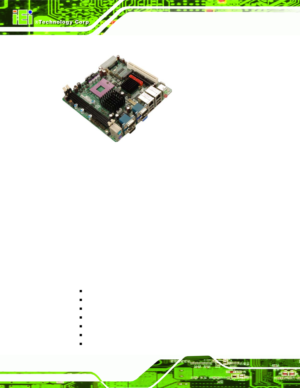 1 kino-9652 overview, 1 kino-9652 features, 1 kino-9652 o | Verview, Figure 1-1: kino-9652 embedded sbc | IEI Integration KINO-9652 v1.00 User Manual | Page 24 / 269